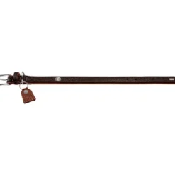 Hunter Cody 65 Mørkebrun Cognac hundehalsbånd - 50-56 cm