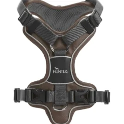 Hunter Divo hundesele L-XL brun/grå just mave 79-107 cm - Ekstra stabil støtte og komfort