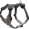 Hunter Divo hundesele S-M brun/grå just mave 52-68 cm - Fleksibel pasform og stabil støtte
