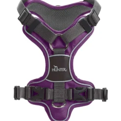 Hunter Divo hundesele S violet/grå just mave 45-56 cm - Tryg pasform og bevægelse