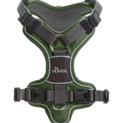 Hunter Divo hundesele XS grøn/grå just mave 34-47 cm - Let komfort og tryg pasform