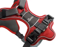 Hunter Divo hundesele XS rød/grå just mave 34-47 cm - Let pasform og tryg kontrol
