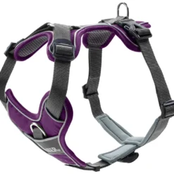 Hunter Divo hundesele XS violet/grå just mave 34-47 cm - Stabil kontrol og komfort