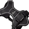 Hunter Divo Up hundesele M sort just mave 56-73 cm - Stabil støtte og kontrolleret bevægelse