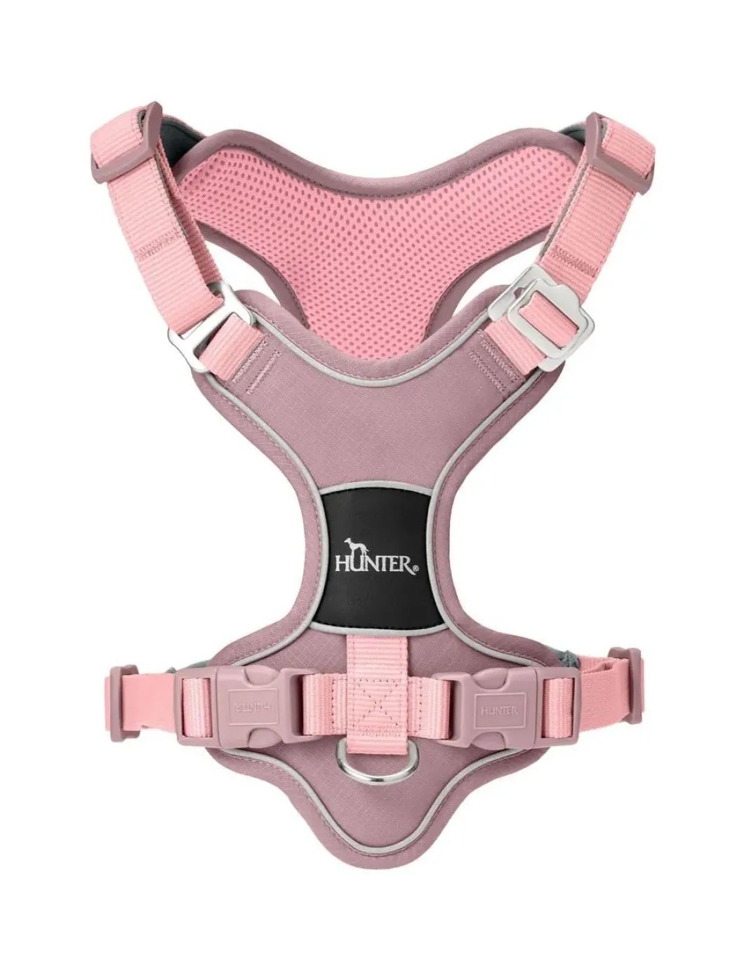 Hunter Divo Up hundesele XS lyserød just mave 34-47 cm - Blid påtagning og let ergonomisk komfort