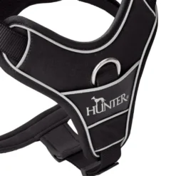 Hunter Divo Up hundesele XS sort just mave 34-47 cm - Nem påtagning og ergonomisk kontrol