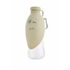 Hunter drikkeflaske med silikoneskål beige 550 ml