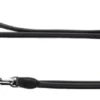 Hunter Elg Rundsyet Hundeline 10 mm Sort