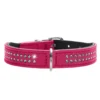Hunter Halsbånd Diamond Petit 27 Pink - 20-24 cm