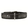 Hunter halsbånd diamond petit 24 sort - 17-21 cm