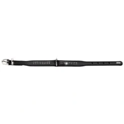 Hunter Halsbånd Diamond Petit 27 Sort - 20-24 cm