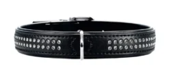 Hunter Halsbånd 35 Modern Art Deluxe Sort - 24-30 cm