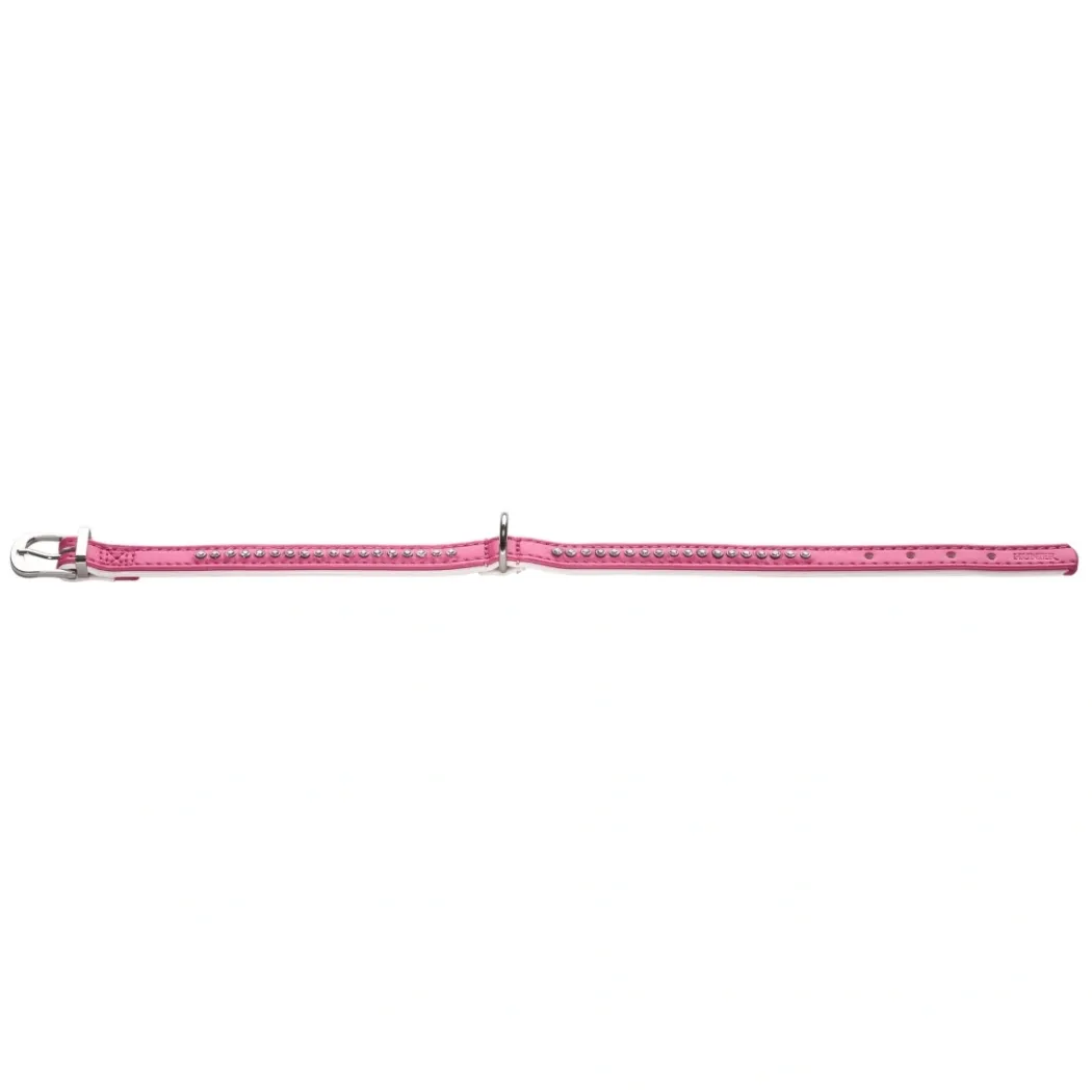 Hunter Halsbånd XS 17-20,5 cm Diamond Petit Pink