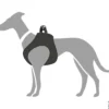Hunter Hilo læder hundesele XS brun hals 33-37 cm - let og blød pasform