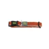 Hunter hunde halsbånd Hilo Orange S-M - justerbart hundehalsbånd (30-43 cm, B 2,5 cm)