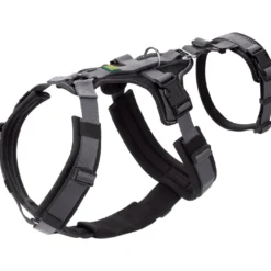 Hunter hundesele Safety Maldon Gråsort M-L længde 57-98 cm 2,5 cm - sikker pasform