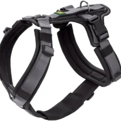 Hunter hundesele Safety Maldon Gråsort L længde 66-118 cm 2,5 cm - sikker stabilitet