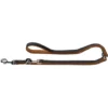 Hunter Hundesnor Canada Elg læder line 15mm Sort/Cognac