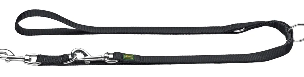Hunter Hundesnor Nylon Sort 15/200 cm