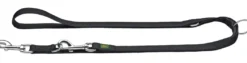 Hunter Hundesnor Nylon Sort 20/200 cm
