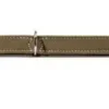 Hunter Hunting halsbånd str.45 Oliven - justerbart hundehalsbånd (33 - 39 cm., B 2,8 cm.)