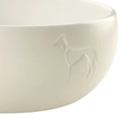Hunter keramik Lund hunde skål 900 ml Beige
