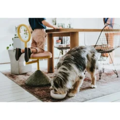 Hunter keramik Lund hunde skål 1500 ml Beige