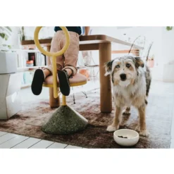 Hunter keramik Lund hunde skål 550 ml Beige