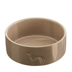 Hunter Keramikskål Osby 550 ml Beige - elegant foder- og vandskål