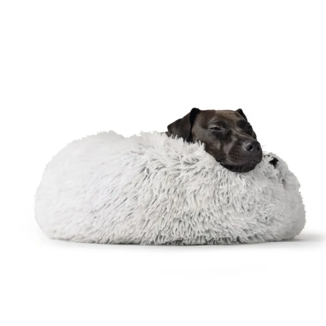 Hunter Loppa donut hundeseng Ø 50 cm Hvid