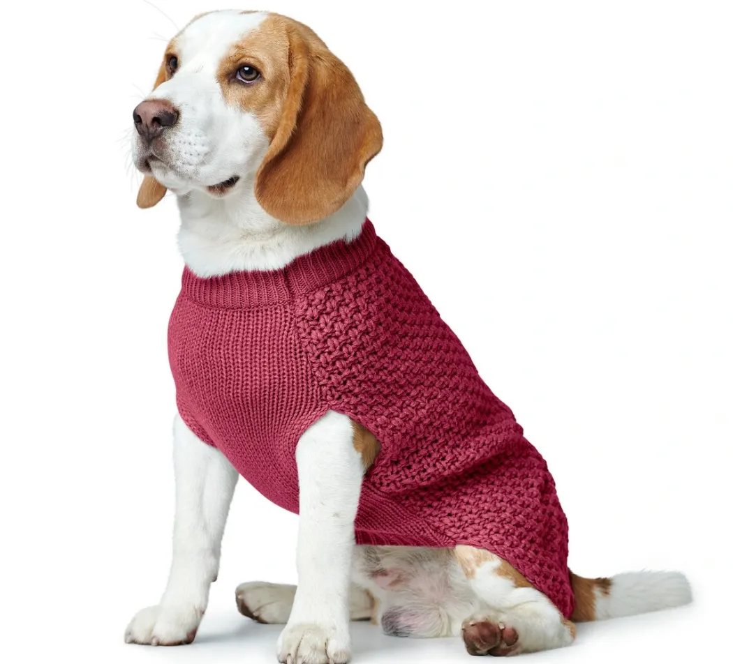 Hunter Malmø pullover strik bordeaux str. 25