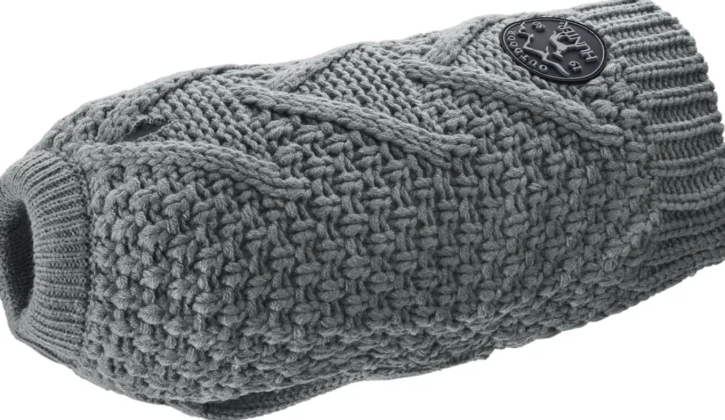 Hunter Malmø pullover strik grå str. 45