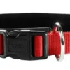 Hunter Neopren hundehalsbånd rød 45 cm - 40-45 cm indstilling