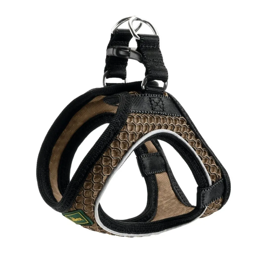 Hunter NY Hilo Comfort hundesele XS-S brun mave/bryst 40-46 cm - Let komfort og stabil pasform
