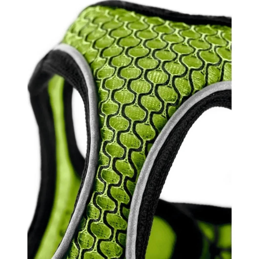 Hunter NY Hilo Comfort hundesele XS-S lime mave/bryst 40-46 cm - Fleksibel komfort til små hunde