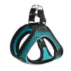 Hunter NY Hilo Comfort hundesele XXS-XS turkis mave/bryst 33-36 cm - Fleksibel let pasform til små hunde
