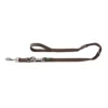 Hunter Nylon Lang hundeline 15/300 brun - Ekstra længde og fleksibel kontrol