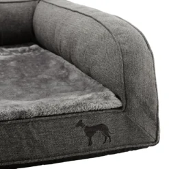 Hunter ortopædisk hundesofa Livingston Medium 80 x 60 cm Antracit