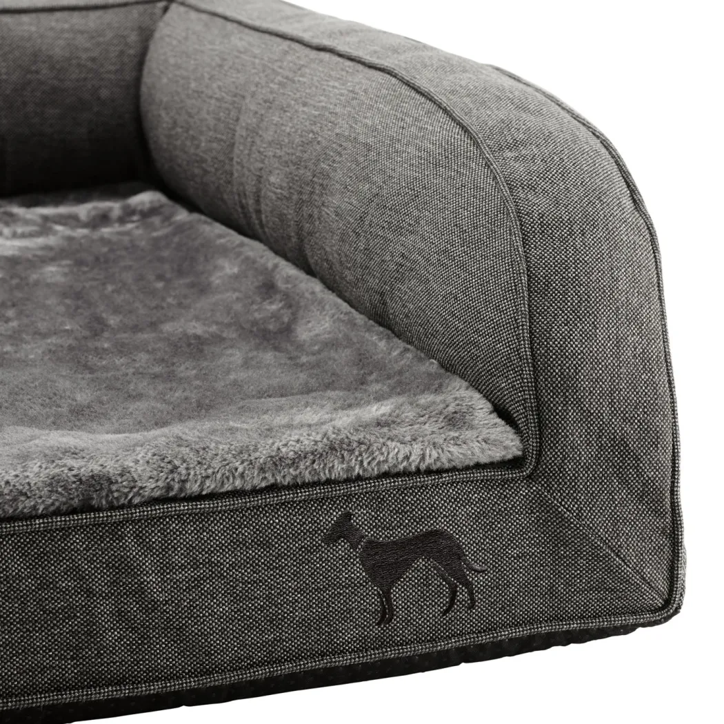 Hunter ortopædisk hundesofa Livingston Medium 80 x 60 cm Antracit