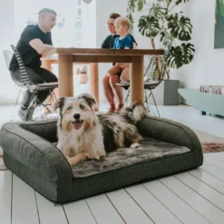 Hunter ortopædisk hundesofa Livingston Medium 80 x 60 cm Antracit