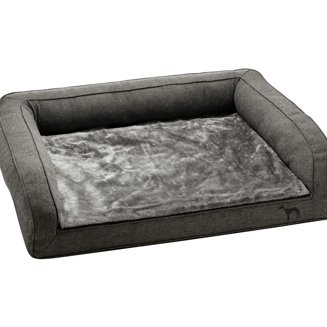 Hunter ortopædisk hundesofa Livingston Large 100 x 80 cm Antracit