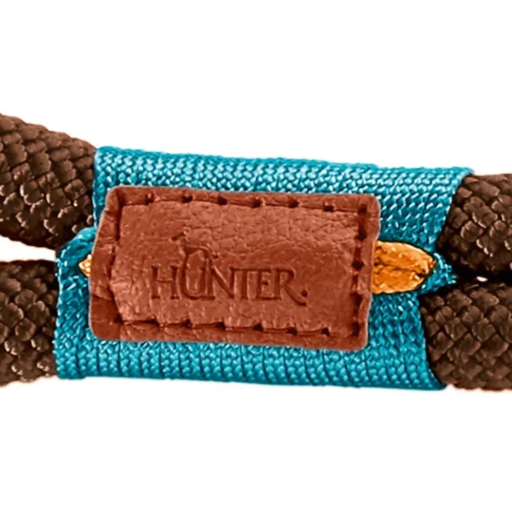 Hunter Oss Halsbånd 65 Brun - let og komfortabelt hundehalsbånd
