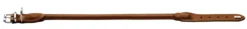 Hunter rundsyet elghalsbånd 55 Cognac justering 46-51 cm - skånsom komfort til store hunde
