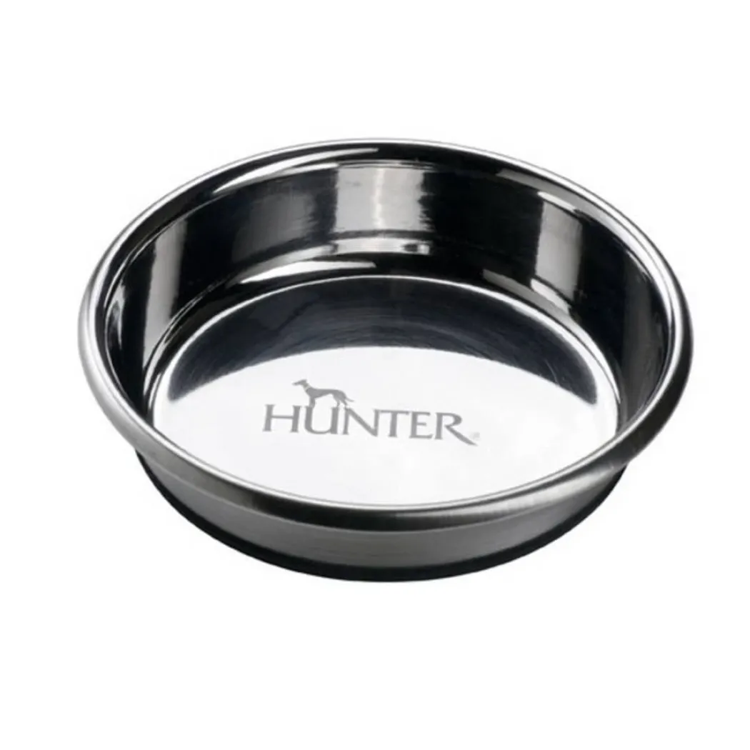 Hunter Rustfri Foderskål M 13 cm 550 ml