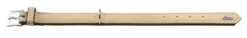 Hunter Softie hundehalsbånd beige 40 cm - 28-34 cm indstilling