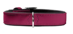 Hunter Softie hundehalsbånd 45 cm hindbær - 32-40 cm indstilling