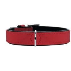 Hunter Softie hundehalsbånd 55 cm rød - 42-50 cm indstilling