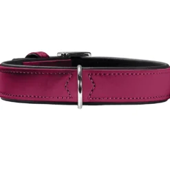 Hunter Softie hundehalsbånd 55 cm hindbær - 42-50 cm indstilling