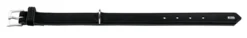 Hunter Softie hundehalsbånd sort 40 cm - 28-34 cm indstilling