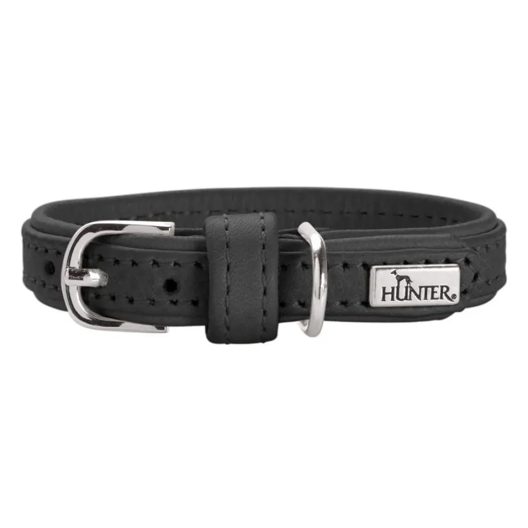 Hunter Soho Mini Hundehalsbånd Sort 20-24 cm
